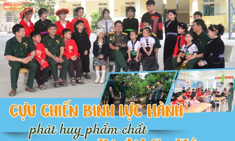 Cựu chiến binh Lực H&agrave;nh ph&aacute;t huy phẩm chất bộ đội Cụ Hồ