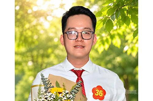 Đồng chí Vũ Vương Tuân, Phó Trưởng Ban Xây dựng Đảng, Đảng ủy  phường Mỹ Lâm.