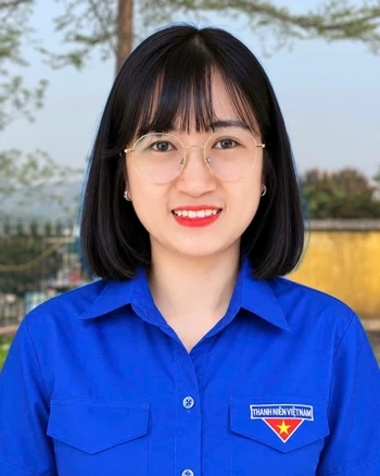Đồng chí Nguyễn Mai Phương, Phó Chủ tịch Ủy ban MTTQ, Bí thư Đoàn xã Phù Lưu