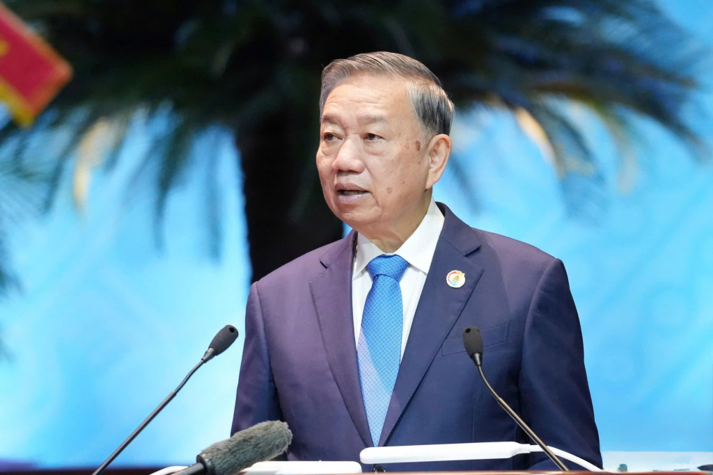Toàn văn Bài phát biểu của Tổng Bí thư, Chủ tịch nước Tô Lâm tại Đại hội Công đoàn Việt Nam lần thứ XIV- Ảnh 1.