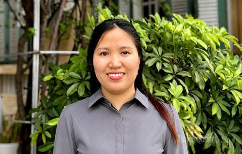 Chị Ma Thị Mơ, Chủ tịch  Công đoàn cơ sở Công ty TNHH  Tai Shing.