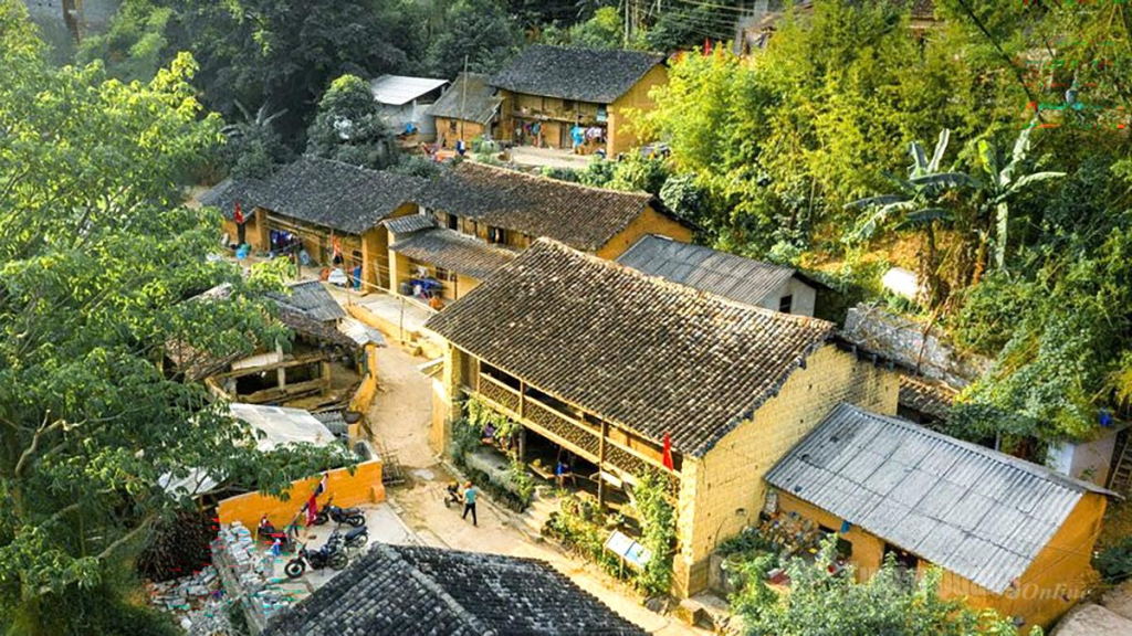 Làng cổ dân tộc Mông, xã Ma Lé quê hương ông Sùng Đại Dùng đang đổi thay từng ngày.