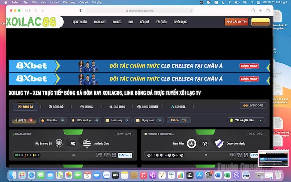 Cơ quan công an đã triệt phá vụ Xôi Lạc TV và khởi tố vụ án, khởi tố 30 bị can về các tội xâm phạm quyền tác giả, quyền liên quan; tổ chức đánh bạc và đánh bạc.