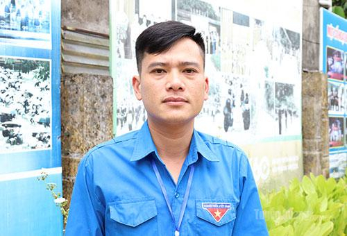 Đồng chí Chẩu Thanh Ngà,  Bí thư Đoàn xã Thượng Lâm.