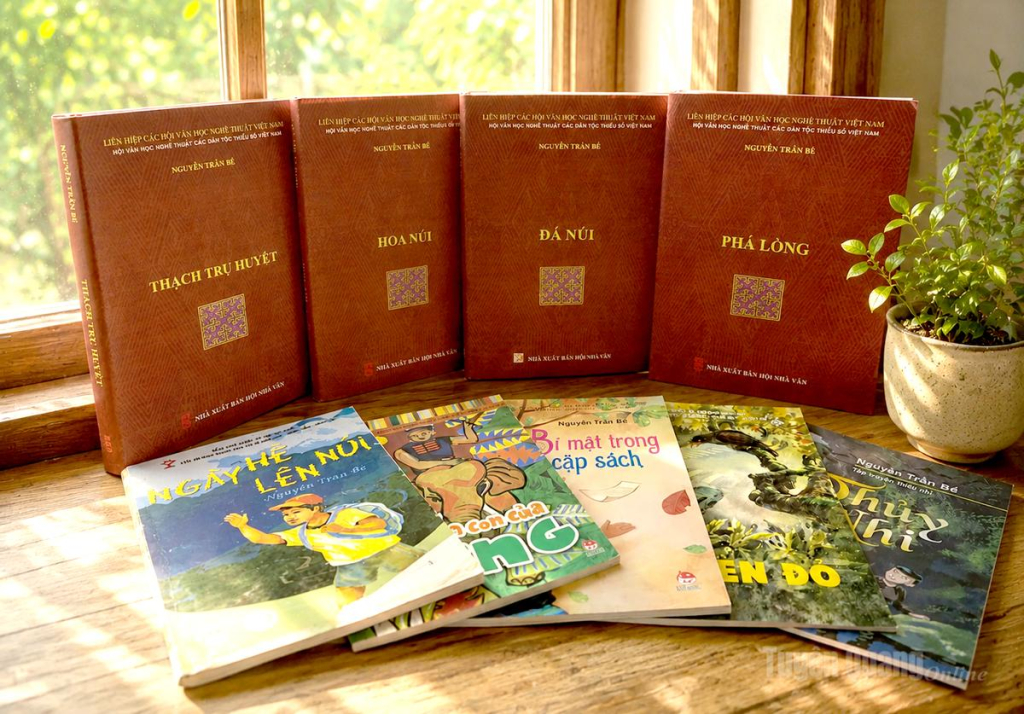 Những tác phẩm ấn tượng trong gia tài sáng tác của nhà văn Nguyễn Trần Bé.