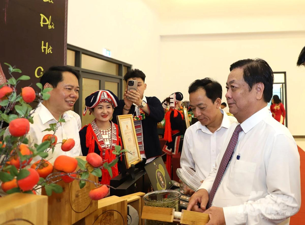 Từ gợi ý của cựu Bộ trưởng Lê Minh Hoan, HTX chè Phìn Hồ đã quyết định đổi tên trà Phổ Nhĩ sang tên mới Trà Cổ Việt.
