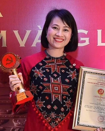 Phóng viên Hoàng Giang Lam, Phòng Chuyên đề,  Báo và phát thanh, truyền hình Tuyên Quang