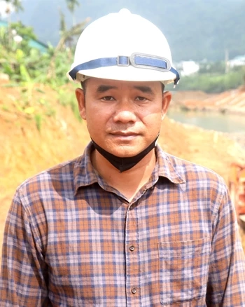 Ông Tạ Anh Dũng, đại diện Công ty Cổ phần Xây dựng Thủy lợi I (Bắc Ninh)