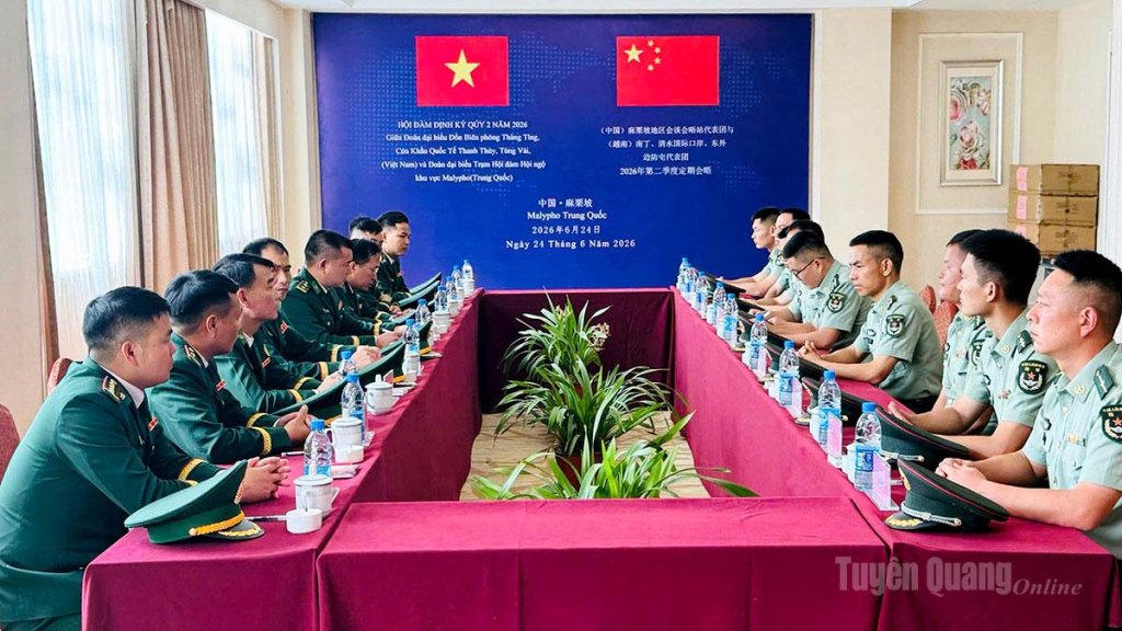 Quang cảnh buổi Hội đàm.