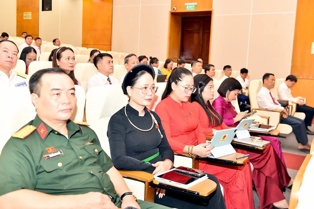 Các đại biểu dự kỳ họp.