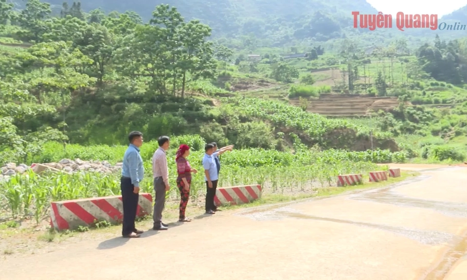 Đồng l&ograve;ng hiến đất x&acirc;y trường nội tr&uacute; li&ecirc;n cấp ở Nghĩa Thuận