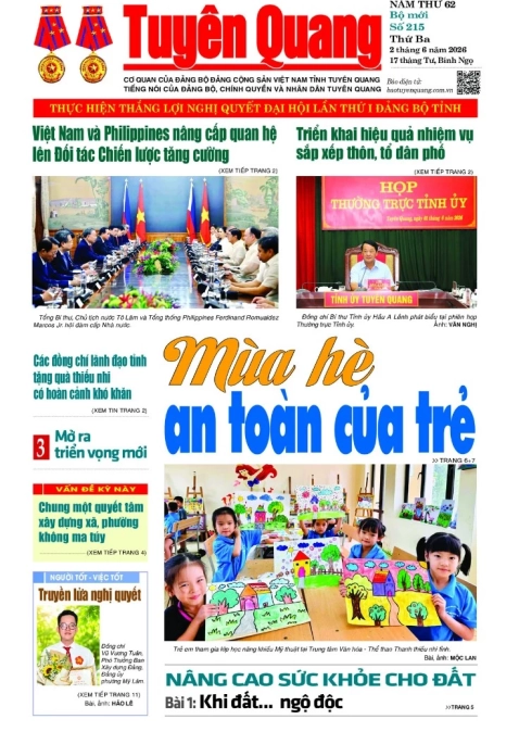 B&aacute;o Tuy&ecirc;n Quang số 215