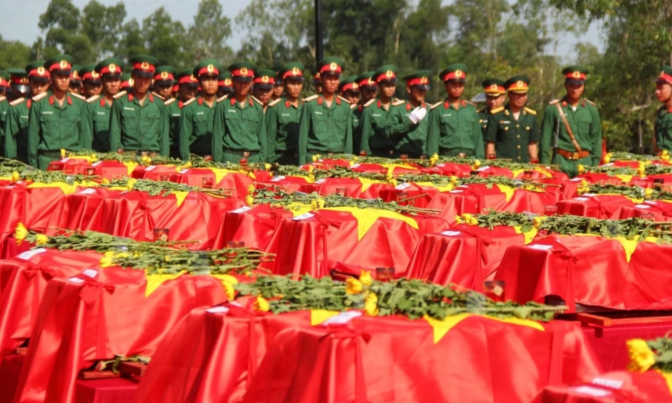 Quy tr&igrave;nh phối hợp x&aacute;c định danh t&iacute;nh h&agrave;i cốt liệt sĩ c&ograve;n thiếu th&ocirc;ng tin bằng phương ph&aacute;p gi&aacute;m định ADN