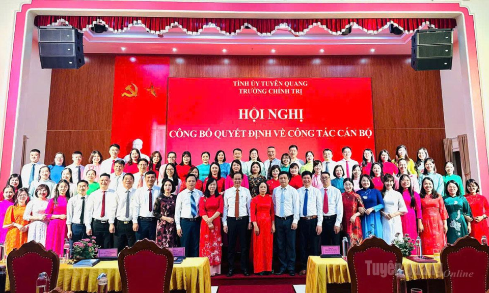 X&acirc;y dựng Trường Ch&iacute;nh trị tỉnh đạt chuẩn mức 2 v&agrave;o năm 2030