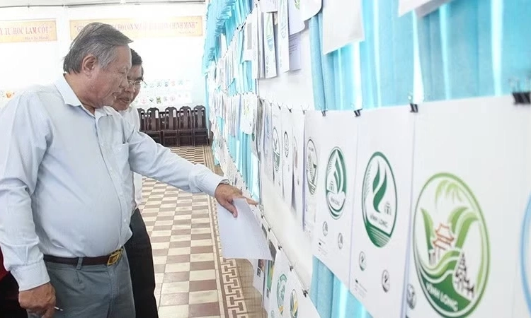 Biểu trưng Vĩnh Long khắc họa kh&aacute;t vọng ph&aacute;t triển kh&ocirc;ng gian đ&ocirc; thị mới
