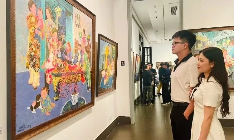 Cảm nhận &ldquo;Những ng&agrave;y thảnh thơi&rdquo; của họa sĩ Trần Nguy&ecirc;n Dũng