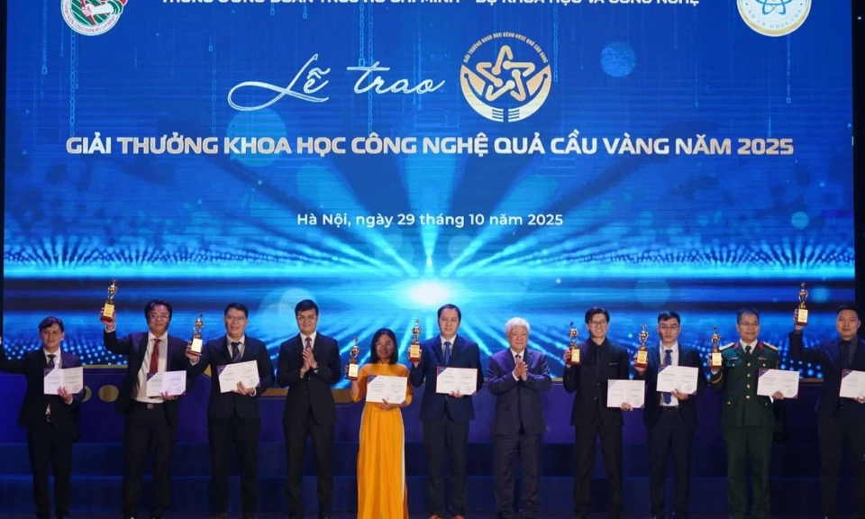 Quả cầu v&agrave;ng 2026: T&ocirc;n vinh t&agrave;i năng trẻ trong 10 lĩnh vực c&ocirc;ng nghệ chiến lược quốc gia