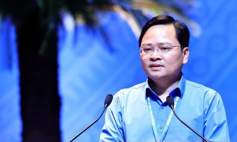 &Ocirc;ng Nguyễn Anh Tuấn t&aacute;i đắc cử Chủ tịch Tổng Li&ecirc;n đo&agrave;n Lao động Việt Nam