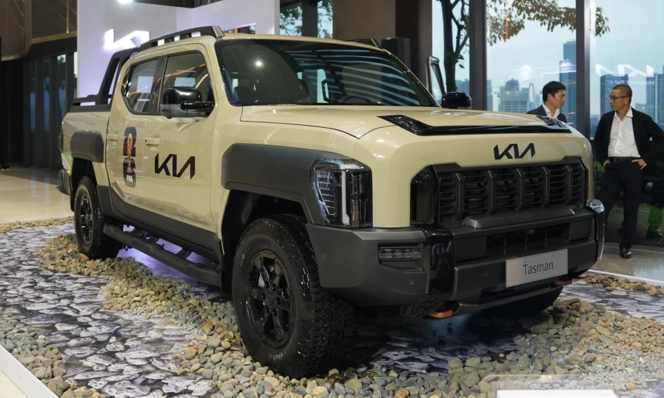 B&aacute;n tải đầu ti&ecirc;n của KIA bất ngờ xuất hiện tại Việt Nam
