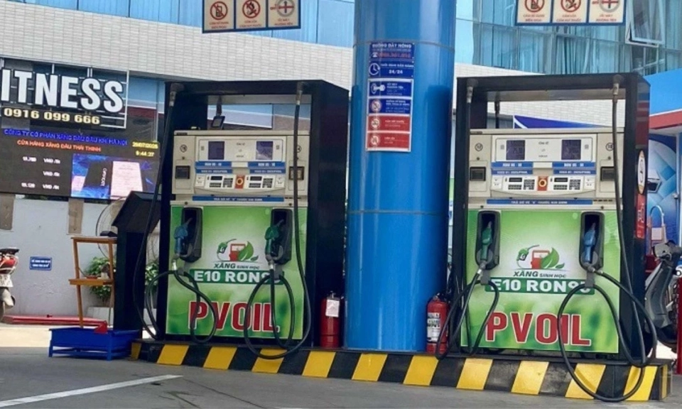 Địa chỉ email tiếp nhận phản &aacute;nh về xăng E10