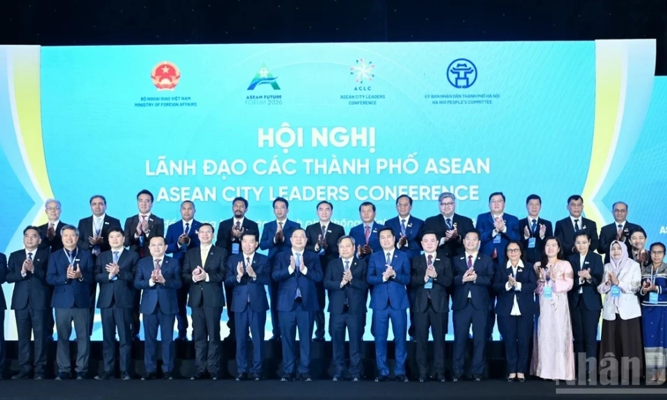 [Ảnh] Khai mạc Hội nghị L&atilde;nh đạo c&aacute;c th&agrave;nh phố ASEAN