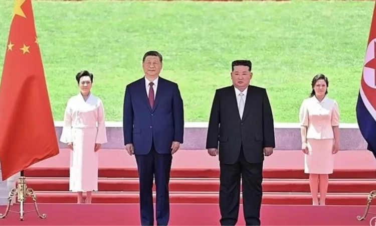 L&atilde;nh đạo Trung Quốc v&agrave; Triều Ti&ecirc;n nhất tr&iacute; đưa quan hệ song phương l&ecirc;n tầm cao mới
