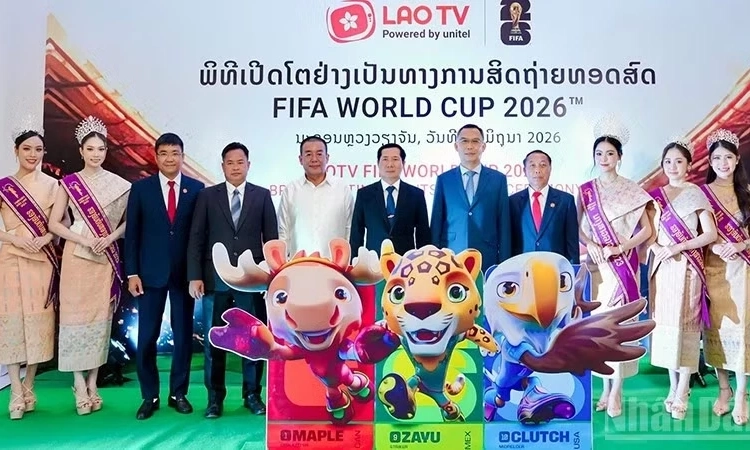 Người d&acirc;n L&agrave;o được xem miễn ph&iacute; to&agrave;n bộ c&aacute;c trận đấu tại World Cup 2026