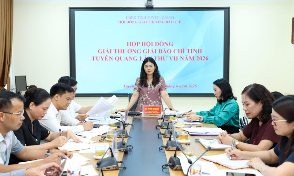 55 t&aacute;c phẩm được chọn đề xuất trao Giải b&aacute;o ch&iacute; tỉnh năm 2026