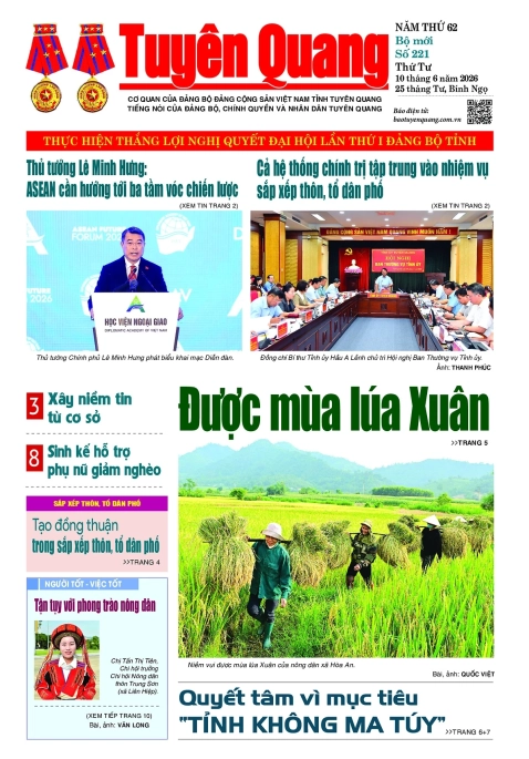 B&aacute;o Tuy&ecirc;n Quang số 221