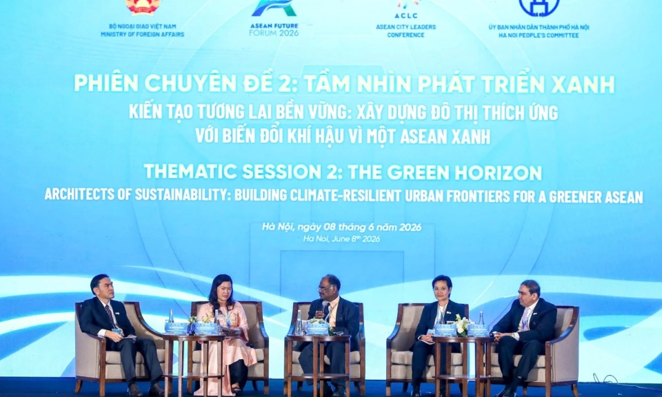 Đ&ocirc; thị ASEAN t&igrave;m lời giải th&iacute;ch ứng kh&iacute; hậu