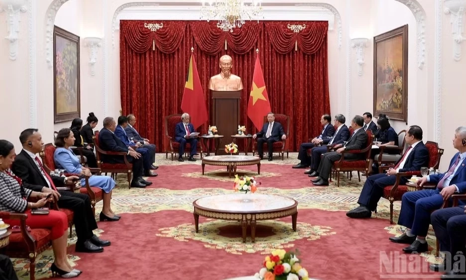 Tạo xung lực mới trong quan hệ hữu nghị tốt đẹp Việt Nam-Timor-Leste