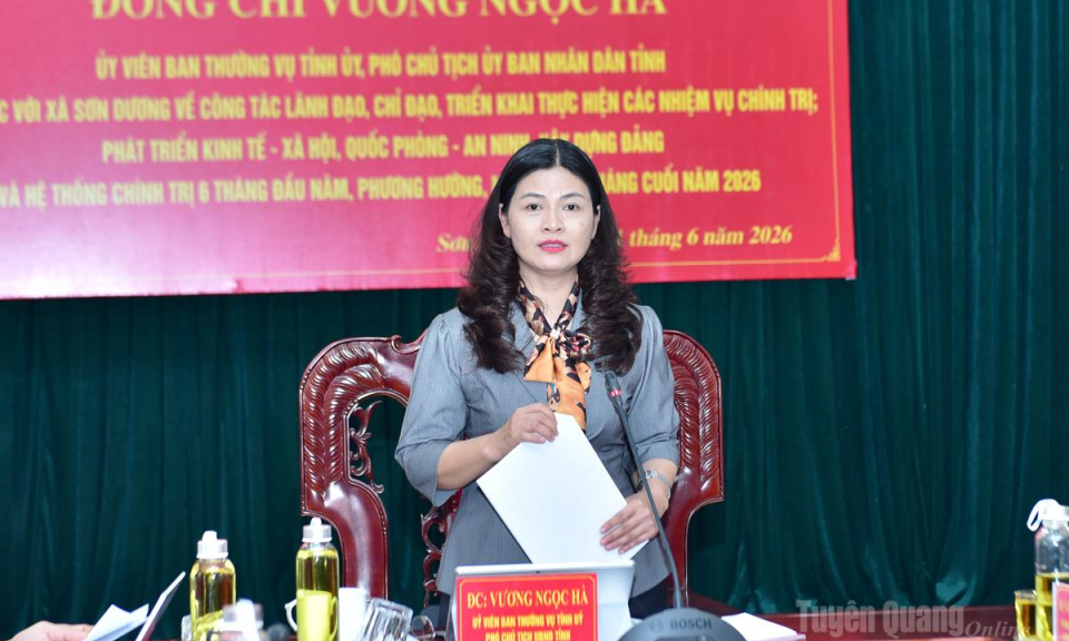 X&atilde; Sơn Dương chủ động th&aacute;o gỡ kh&oacute; khăn, quyết t&acirc;m ho&agrave;n th&agrave;nh c&aacute;c nhiệm vụ năm 2026