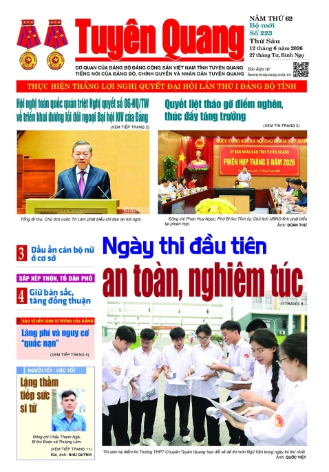 B&aacute;o Tuy&ecirc;n Quang số 223
