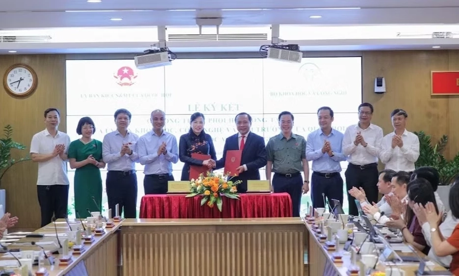 Bộ Khoa học v&agrave; C&ocirc;ng nghệ v&agrave; Ủy ban Khoa học, C&ocirc;ng nghệ v&agrave; M&ocirc;i trường tăng cường phối hợp giai đoạn 2026-2031
