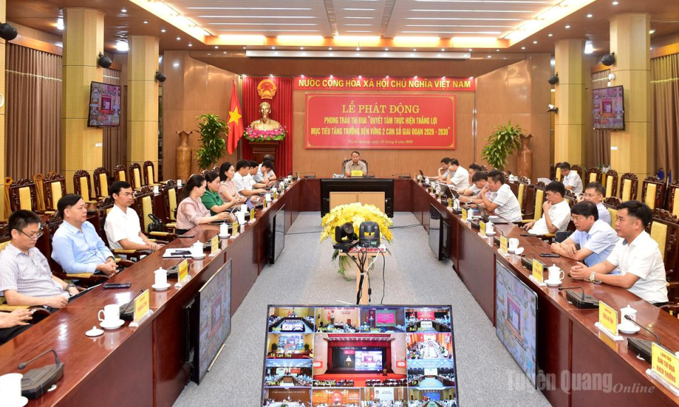 Quyết t&acirc;m thực hiện thắng lợi mục ti&ecirc;u tăng trưởng bền vững 2 con số