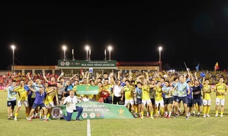 Bắc Ninh gi&agrave;nh v&eacute; thăng hạng V.League 1
