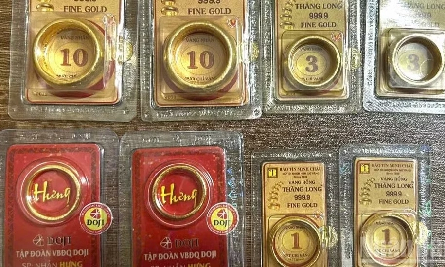 Gi&aacute; v&agrave;ng ng&agrave;y 13/6: V&agrave;ng trong nước tiếp tục tăng mạnh theo gi&aacute; thế giới