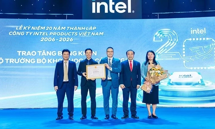 Tổng kim ngạch xuất khẩu của Intel Việt Nam đạt hơn 110 tỷ USD