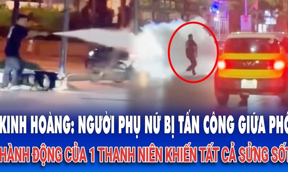 Người phụ nữ bị tấn c&ocirc;ng giữa phố