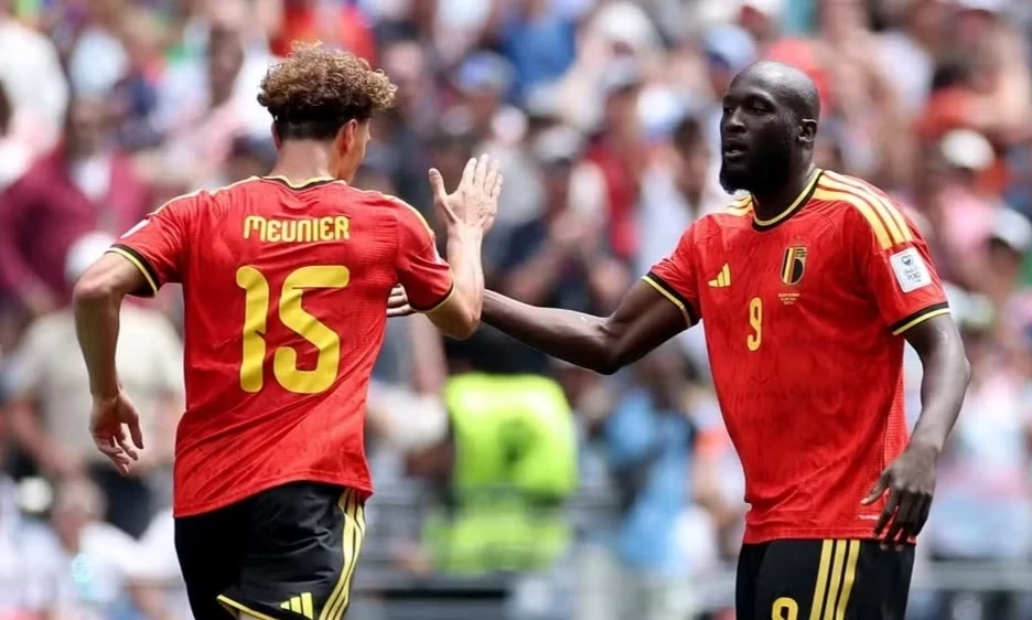 Lukaku cứu Bỉ khỏi thất bại trước Ai Cập