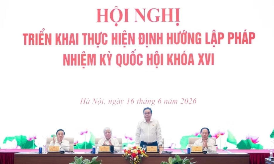 Triển khai thống nhất, đồng bộ định hướng lập ph&aacute;p nhiệm kỳ Quốc hội kh&oacute;a XVI
