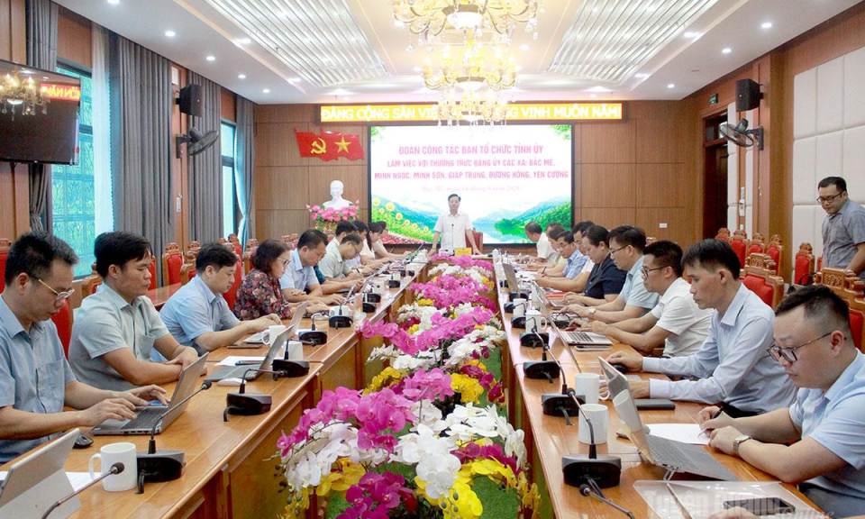 Chủ động th&aacute;o gỡ kh&oacute; khăn, n&acirc;ng cao chất lượng c&ocirc;ng t&aacute;c x&acirc;y dựng Đảng