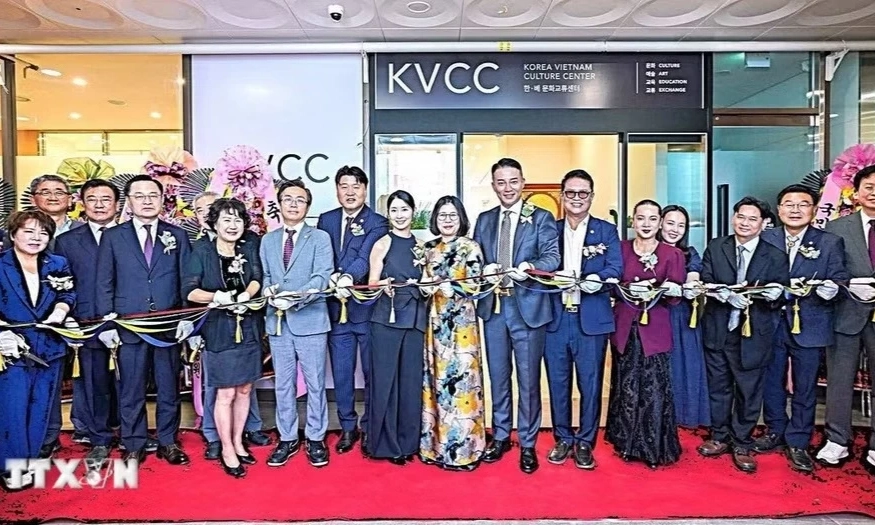 Khai trương Trung t&acirc;m giao lưu văn h&oacute;a H&agrave;n-Việt tại Daegu