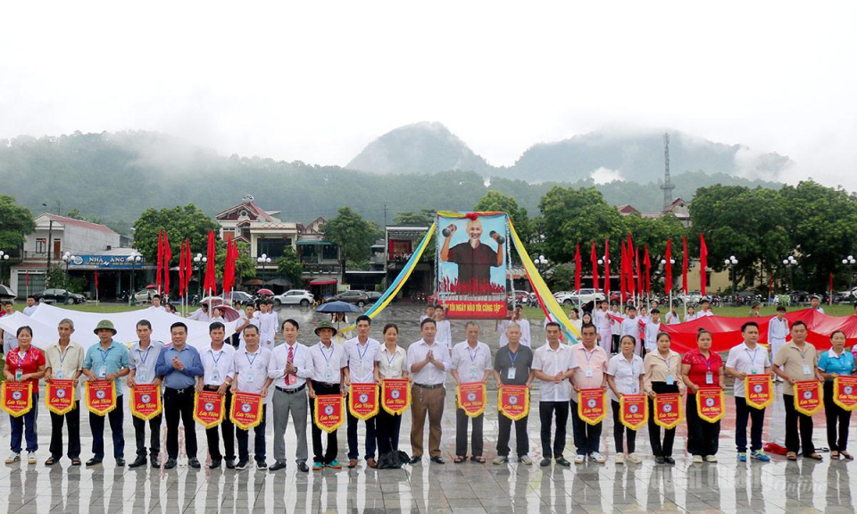 X&atilde; Vị Xuy&ecirc;n tổ chức Đại hội Thể dục thể thao lần thứ nhất