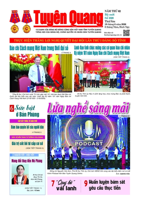 B&aacute;o Tuy&ecirc;n Quang số 228