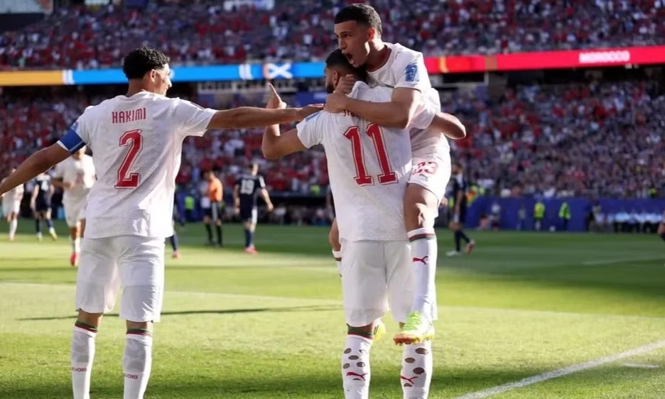 Morocco vượt qua Scotland để chiếm lợi thế tại bảng C