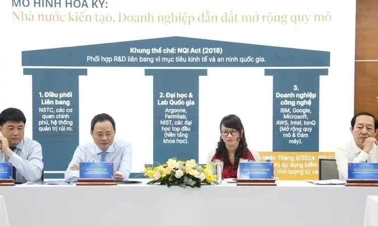 Ba đề xuất để Việt Nam từng bước h&igrave;nh th&agrave;nh năng lực lượng tử quốc gia