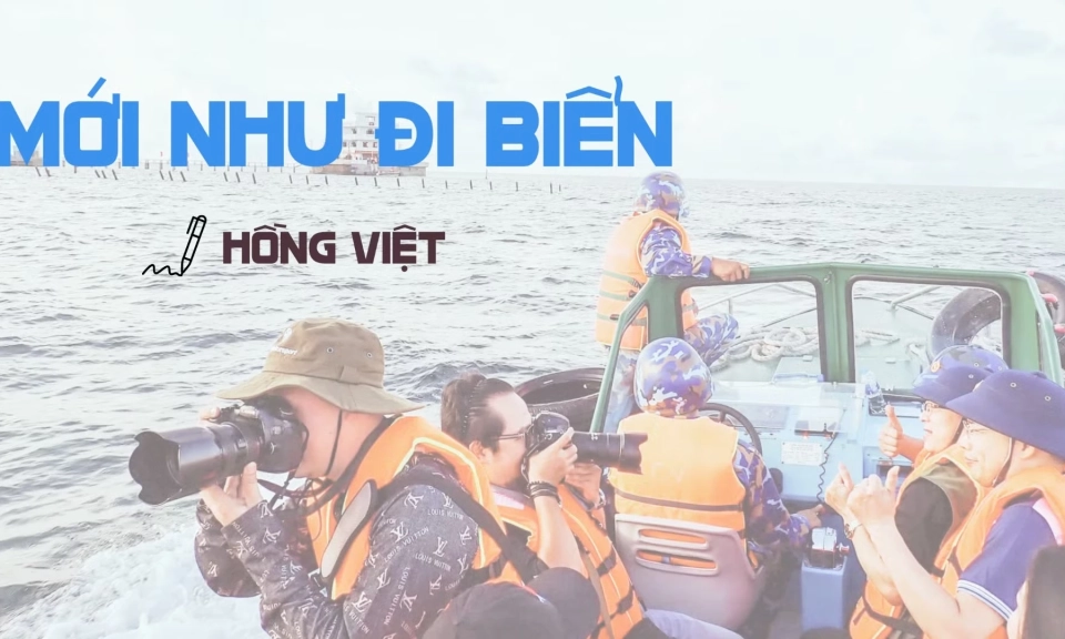 Mới như... đi biển