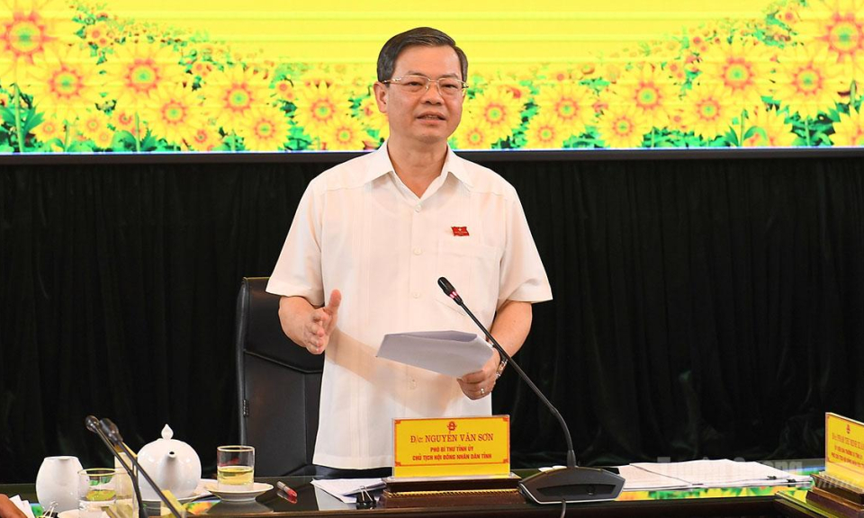 Chuẩn bị tốt c&aacute;c nội dung, chương tr&igrave;nh Kỳ họp thứ tư Hội đồng nh&acirc;n d&acirc;n tỉnh