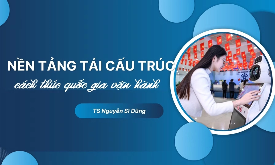 Nền tảng t&aacute;i cấu tr&uacute;c c&aacute;ch thức quốc gia vận h&agrave;nh